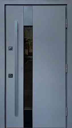 Дверь уличная серия СТРОНГ с ТЕРМОРАЗРЫВОМ модель ТЕРМИКС длинная ручка 860 Киев