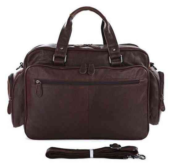 Сумка дорожная Vintage 14055 Коричневая Киев