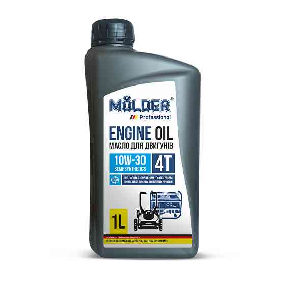 Моторное масло Molder Engine Oil 4T 10W-30 для генераторов 1л Львов