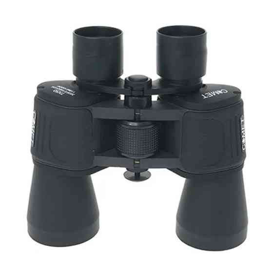 Бінокль тактичний водостійкий для полювання і риболовлі туризму Comet AXP101 (7x50) чорний в чохлі Київ
