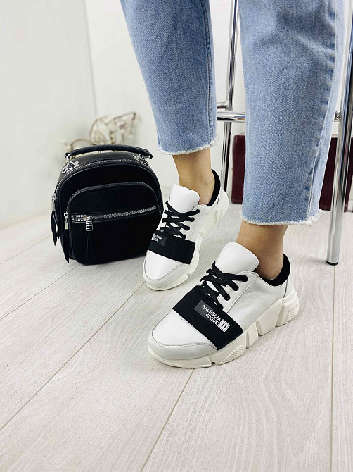 VLADEKS Кросівки жіночі VLADEKS 1074 білі (весна-осінь, шкіра натуральна) (3182) Коломыя - изображение 5