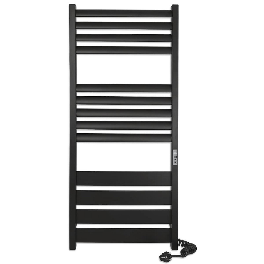 Електрична рушникосушка Laris Зебра Лавина ЧКЧ 13 500Х1200 Е чорний Київ - фото 2