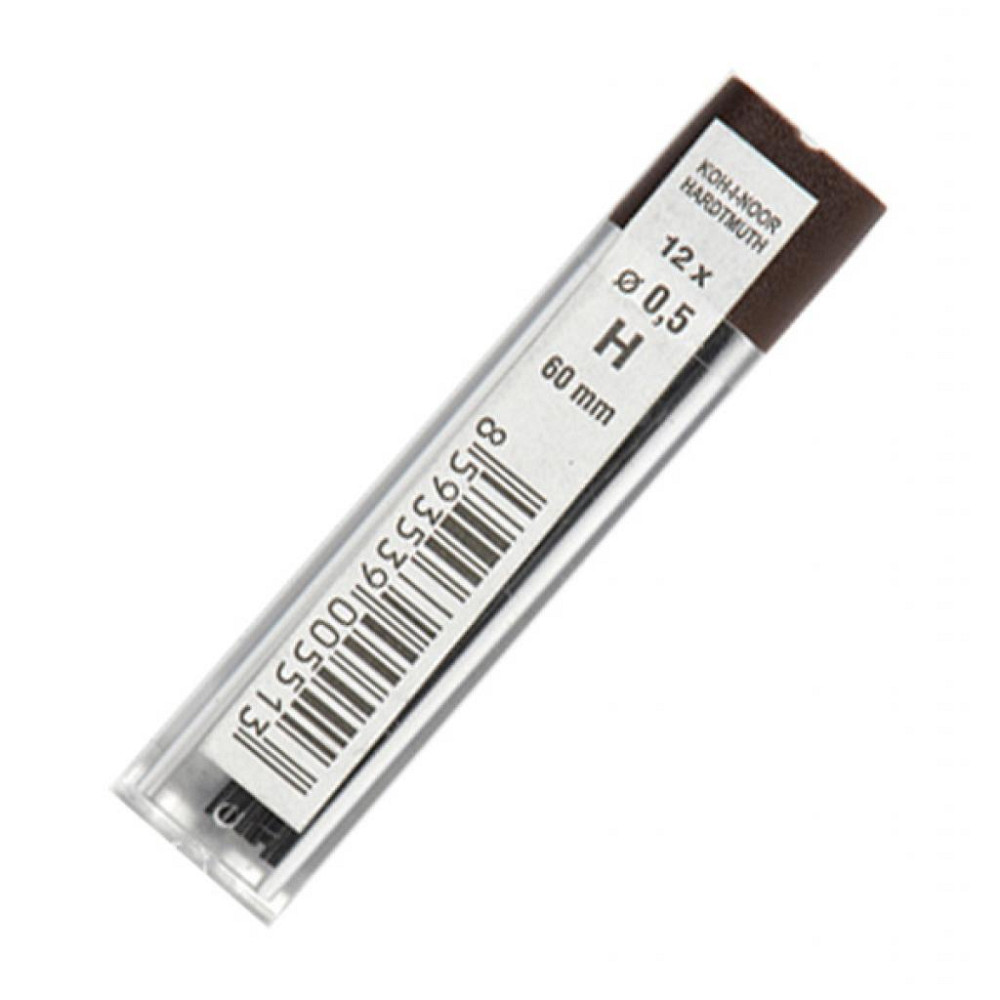 Грифель для механічного олівця Koh-i-Noor 4152.H, 0.5 мм, 12шт (415200H005PK) Вінниця - фото 1