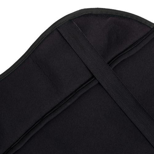 Накидка на сидіння висока з підігрівом H 19002 GY/BK 115x49 см з перемикачем Харків - фото 3