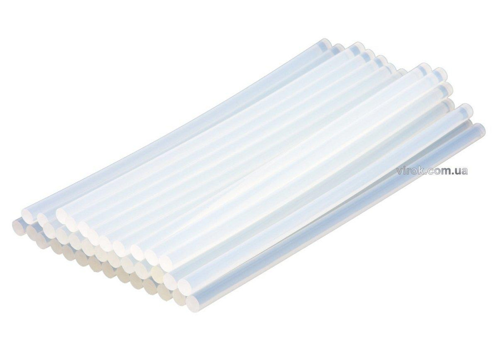 Стержні клейові YATO Ø=11,2 х 300 мм,  прозорі. уп. (1 кг.) [20] Одеса - фото 1