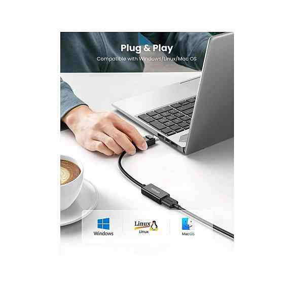 Перехідник UGREEN MM137 DP Male to HDMI Female 4K*2K 60HZ 25cm(UGR-70694) Николаев