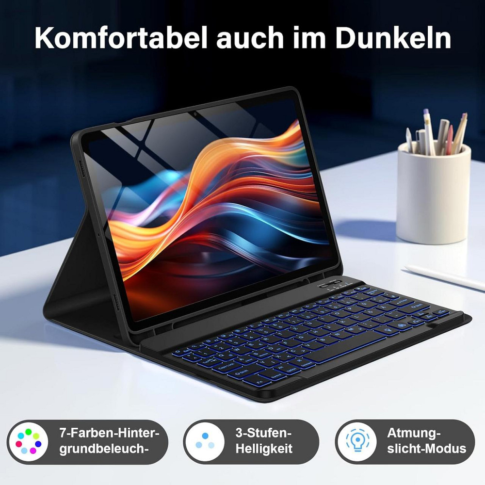 УЦЕНКА! Противоударный чехол-книжка ROOFEI на Samsung Galaxy Tab S9 Fe 10.9 Inch/S9 11 Inch 2023 (SM-X710/SM-X716B/SM-X718U) Днепр - изображение 8