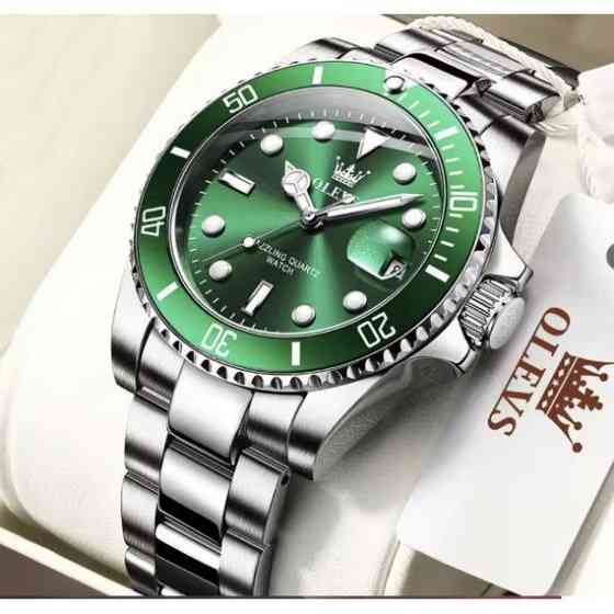 Мужские наручные часы Poedagar Olevs (Серебристые) Киев