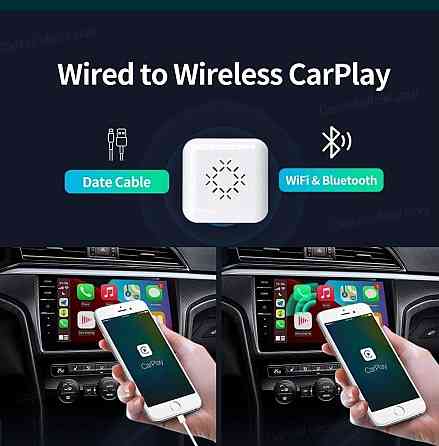 Адаптер для бездротового Apple CarPlay-CarlinKit Mini 2022. Київ