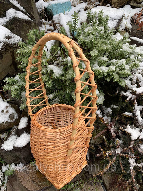 Корзина из лозы под литровую банку на выбор Киев - изображение 4