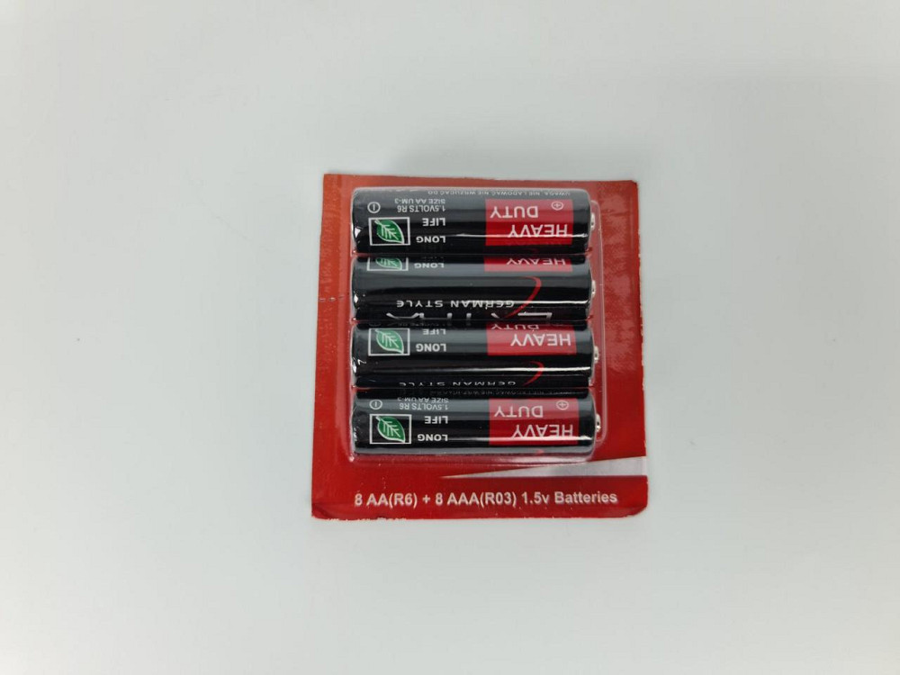 Батарейка (АА R6) Германия EXTRA солевая (Б-4) (4 шт) Харьков - изображение 1