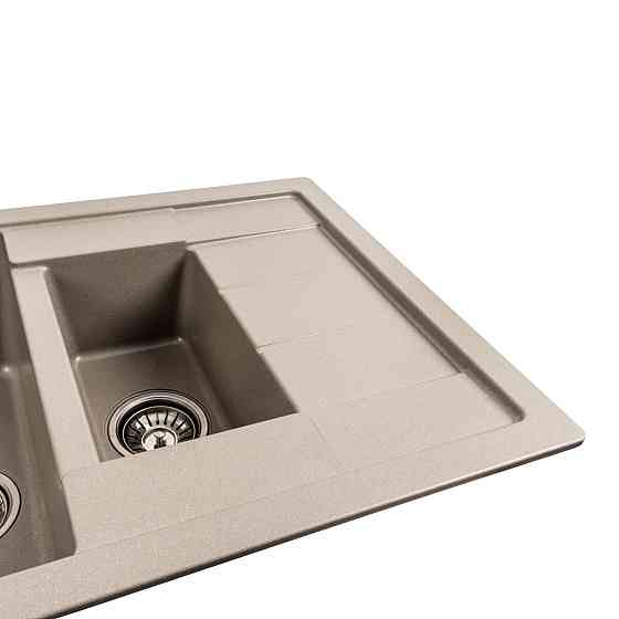 PLATINUM Гранітна мийка для кухні Platinum 7850W TOSKANA матовий Титан Київ