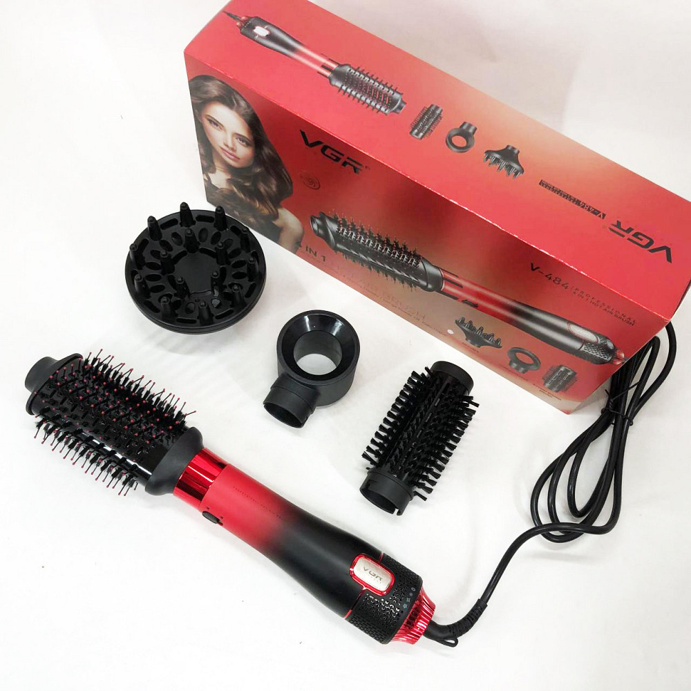 Лучшие мультистайлеры для волос, Фен с разными насадками, Фен для укладки локонов YT-97 Львов - изображение 7