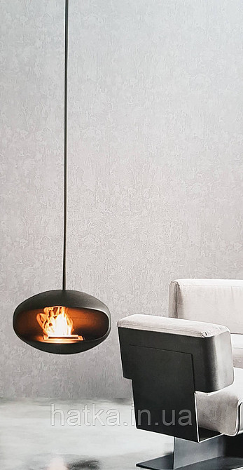 Шпалери вінілові на флізеліні AdaWall Omega1.06х10 під шкіру структурні щільні сірі 23213-3 Київ - фото 1