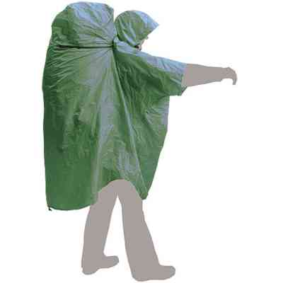 Дождевик Terra Incognita PonchoBag S/M зелёная (4823081502753) Винница