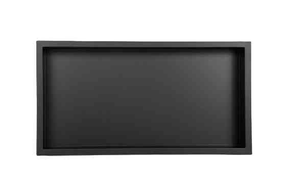 Полка-ниша для ванной комнаты Mixxus Premium NICHE-0102 BLACK из нержавеющей стали SUS304 (MI6680) Киев