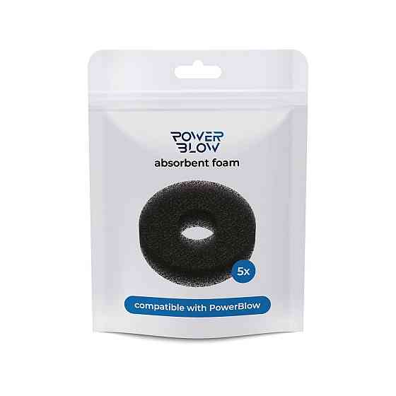 Впитывающая губка Kiiroo Powerblow Absorbent Foam 5 шт Sex Aura Киев