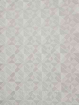 Обои виниловые на флизелине AdaWall Beta1.06x10 метровые 3д  геометрия фигуры квадраты белые серебристые1103-1 Киев