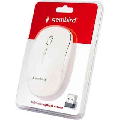 Мишка Gembird MUSW-4B-01-W White (MUSW-4B-01-W) Вінниця