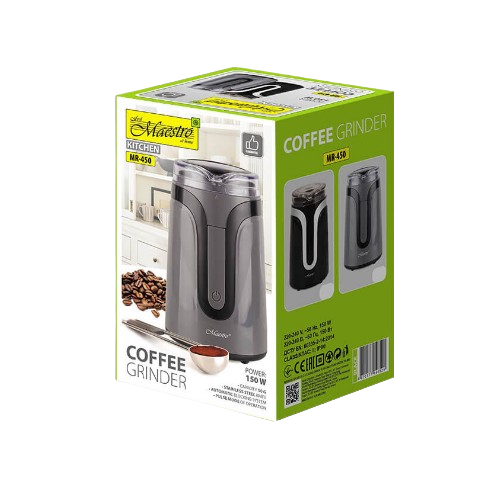 Кавомолка 150W чорний MR-450-BLACK Маестро Житомир