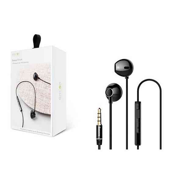 Навушники Baseus Enock H06 lateral in-ear Wire Earphone Black 3.5 mini-jack Київ