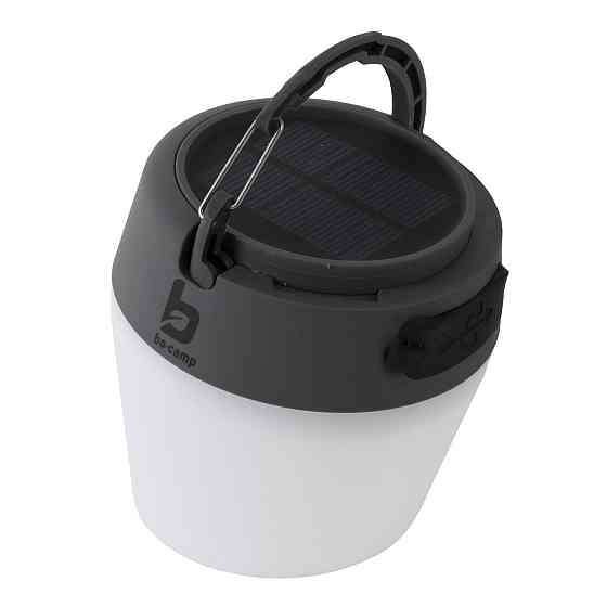 Фонарь кемпинговый Bo-Camp Wega Powerbank Solar 180 Lumen White/Grey/Black (5818735) Вінниця