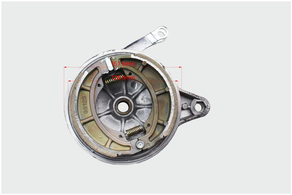 Панель гальмівна задня з колодками на лите колесо Киев - изображение 4