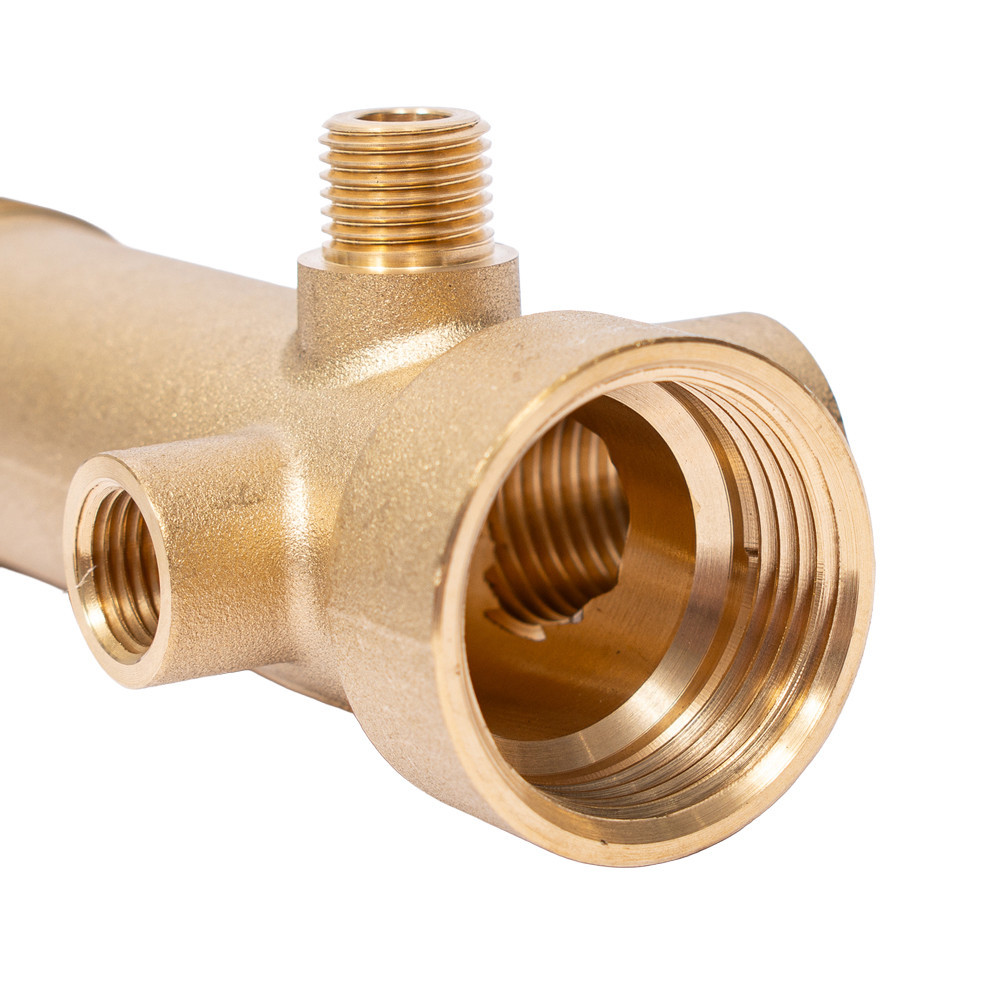 З"єднувач п'ятививідний 115мм M1"×F1"×F1/2"×M1/4"×F1/4" 245г AQUATICA (779596) Рівне - фото 8