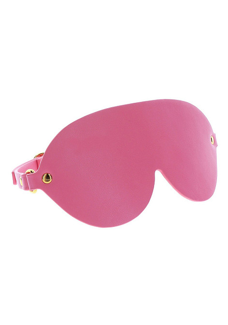 Маска на глаза Taboom Malibu, из веганской кожи, розовый Sex Aura Киев - изображение 4