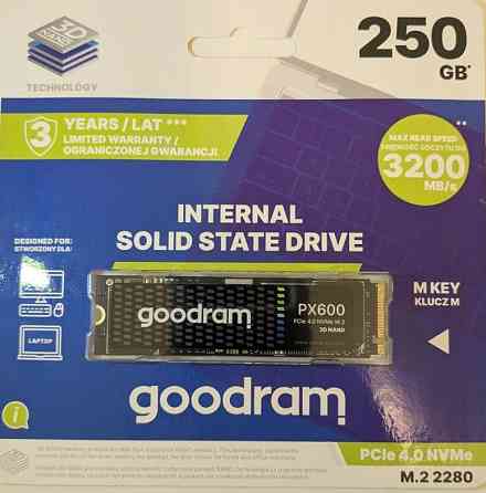 SSD M2 новий на гарантії 250GB Goodram. Харків