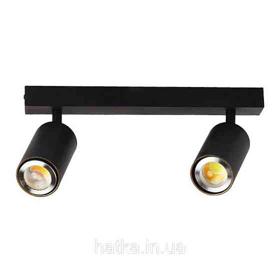 Спот VALESO INN-23192BK черный на 2 плафона Киев