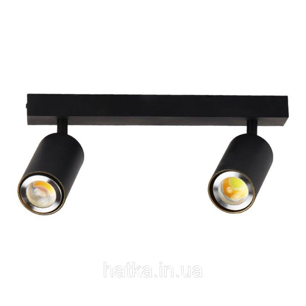 Спот VALESO INN-23192BK черный на 2 плафона Киев - изображение 3