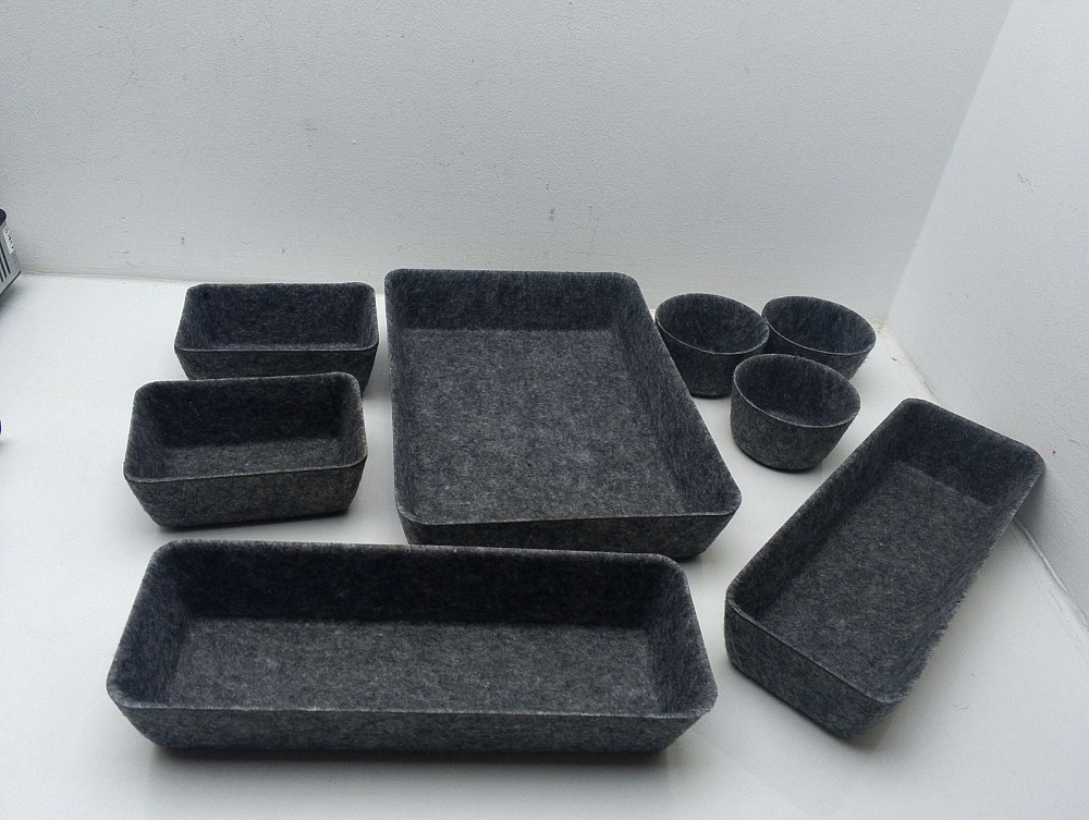 Фетровий набір органайзерів 8шт 29106 Луцк - изображение 3