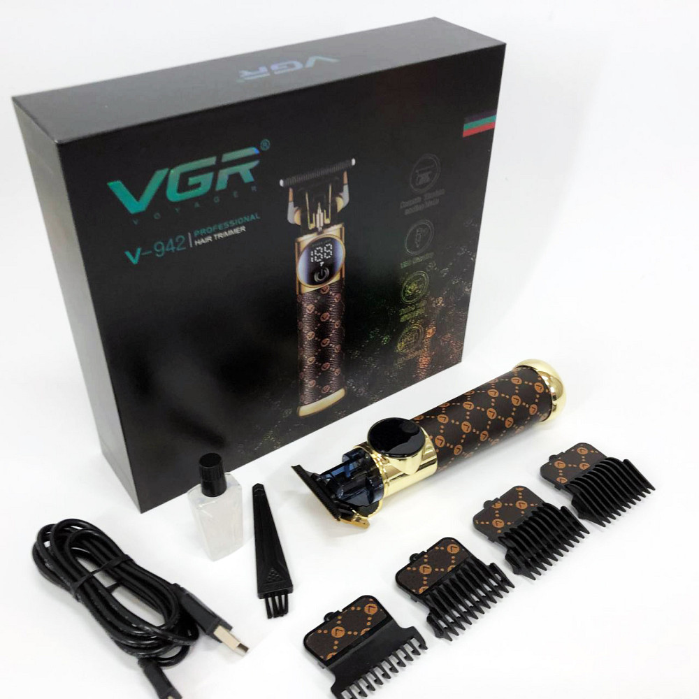 Электронная машинка для стрижки, Беспроводной триммер для стрижки волос Електромашинка HC-57 Львов - изображение 10