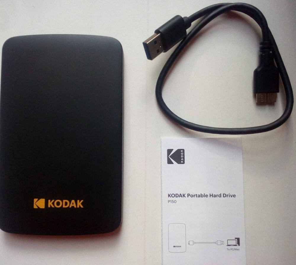 Внешний жесткий диск Kodak P150 500 Гб (новый) Киев - изображение 1