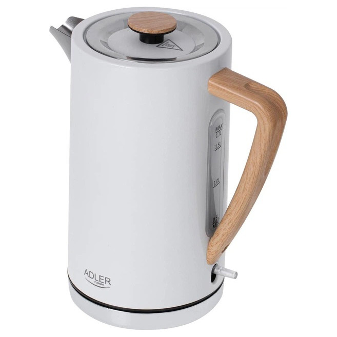 Електрочайник Adler AD 1347 1.7л White LE-99 Львів - фото 2