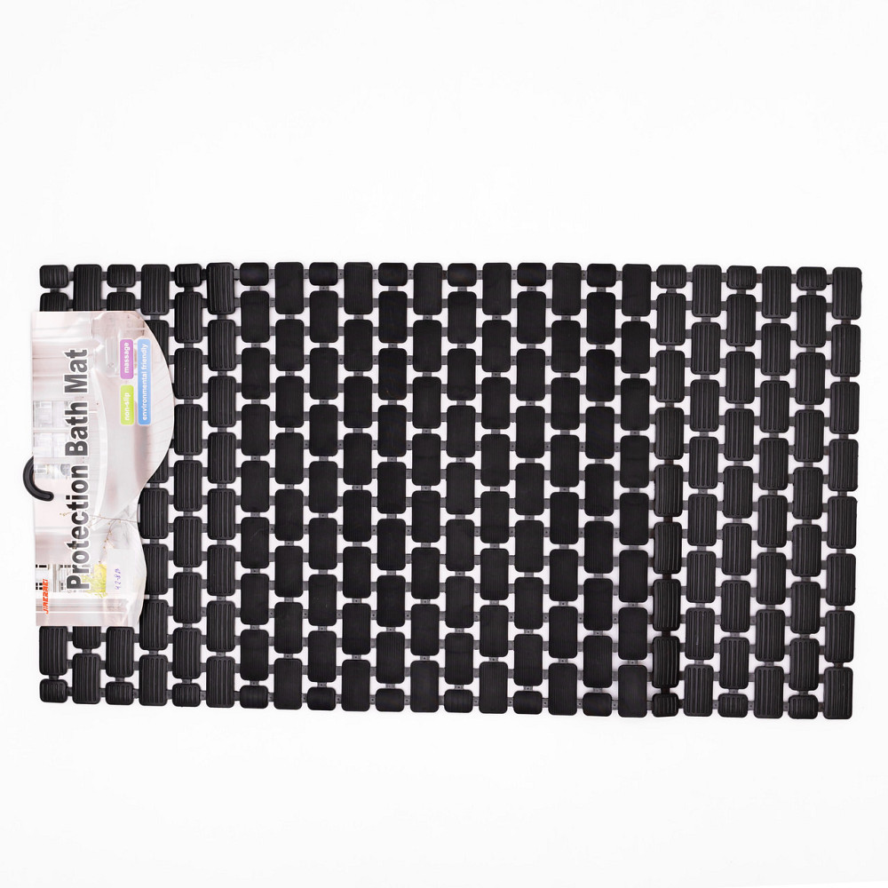 Коврик для душа из поливинилхлорида на присосках 73×40 см Черный HP-42-8B Киев - изображение 2