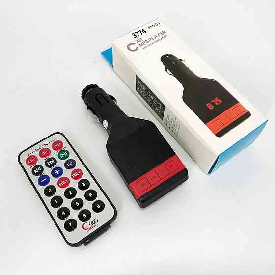 Пристрій для прослуховування музики через радіо автомобіля, Mp3 для машини в прикурювач RH-55 Івано-Франківськ