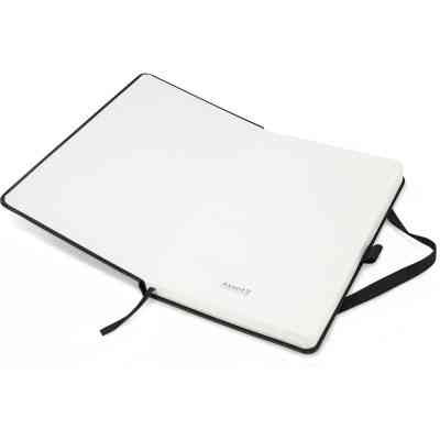 Книга записна Axent Partner 125х195 мм у лінійку 96 аркушів Чорний (8308-01-A) Вінниця