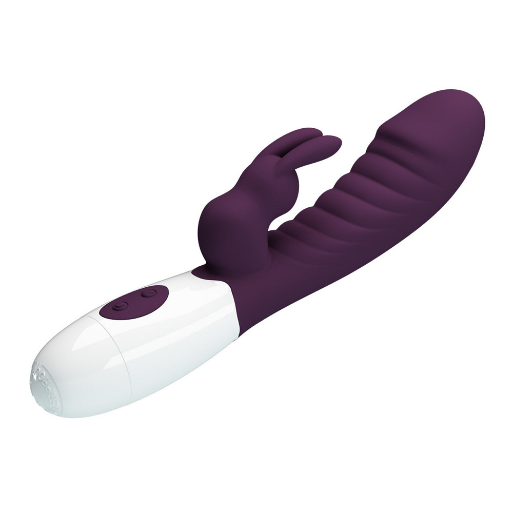 Вибратор кролик Pretty Love Naughty Bunny, Purple Sex Aura Киев - изображение 9