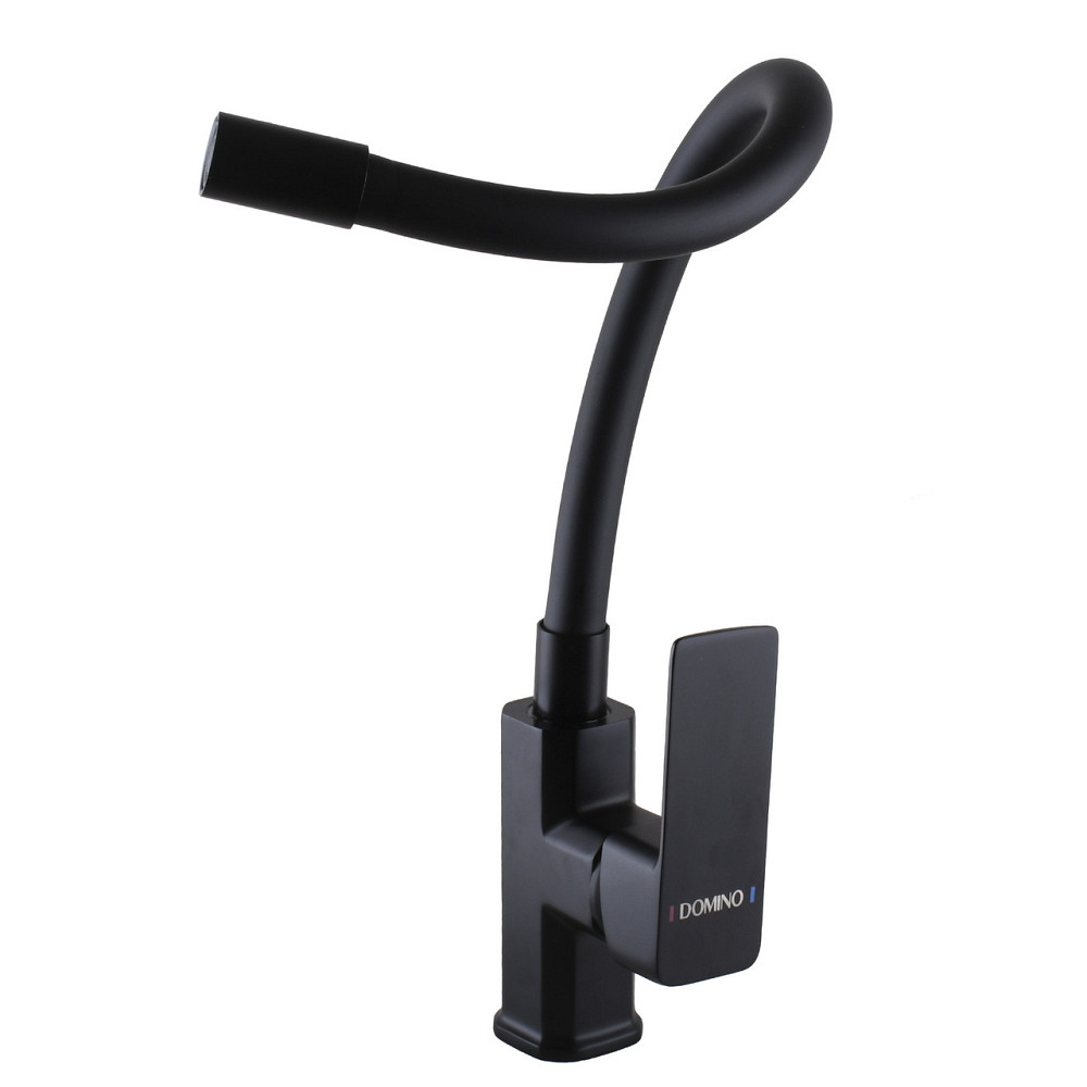 Змішувач для кухні DOMINO MALIBU DMM-203 LR-BLACK-BLACK Київ - фото 4