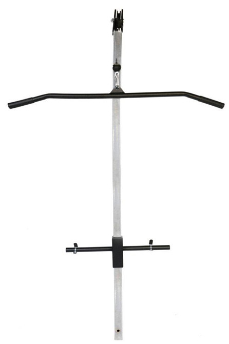 Лавка універсальна з верхньою тягою + Штанга 115 кг Гантелі, гирі, штанги та диски граниліт набір Київ - фото 2