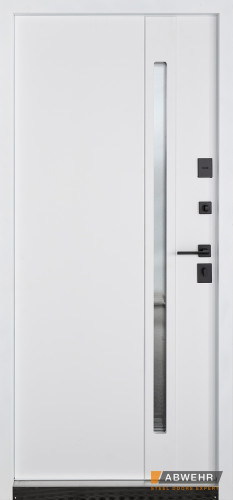 Входная дверь с терморазрывом Abwehr Termix Avenue 537 Металл Lampre Венге + Vinori Белая 960*2050 мм Киев - изображение 2