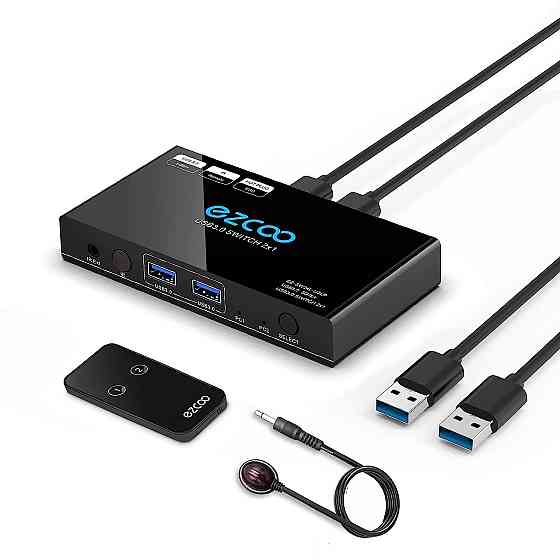 Перемикач KVM Ezcoo EZ-SW24L-U3L Луцьк