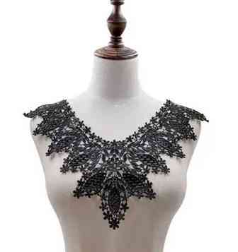 Комір пришивний чорний Київ