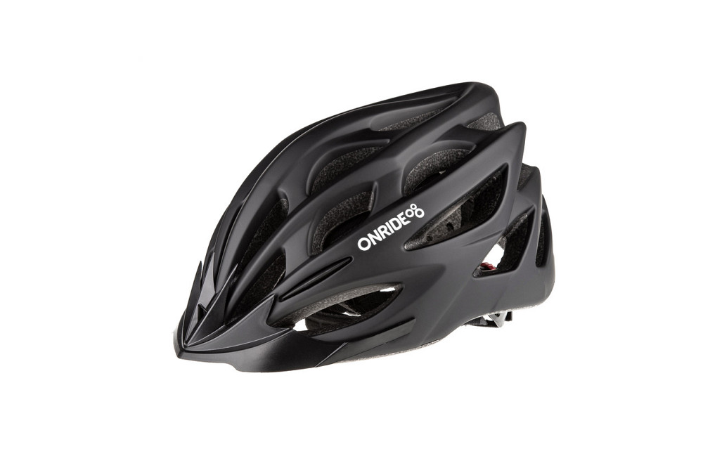 Велосипедний шолом ONRIDE Mount L (58-61 см) Матовий чорний Бровари - фото 1