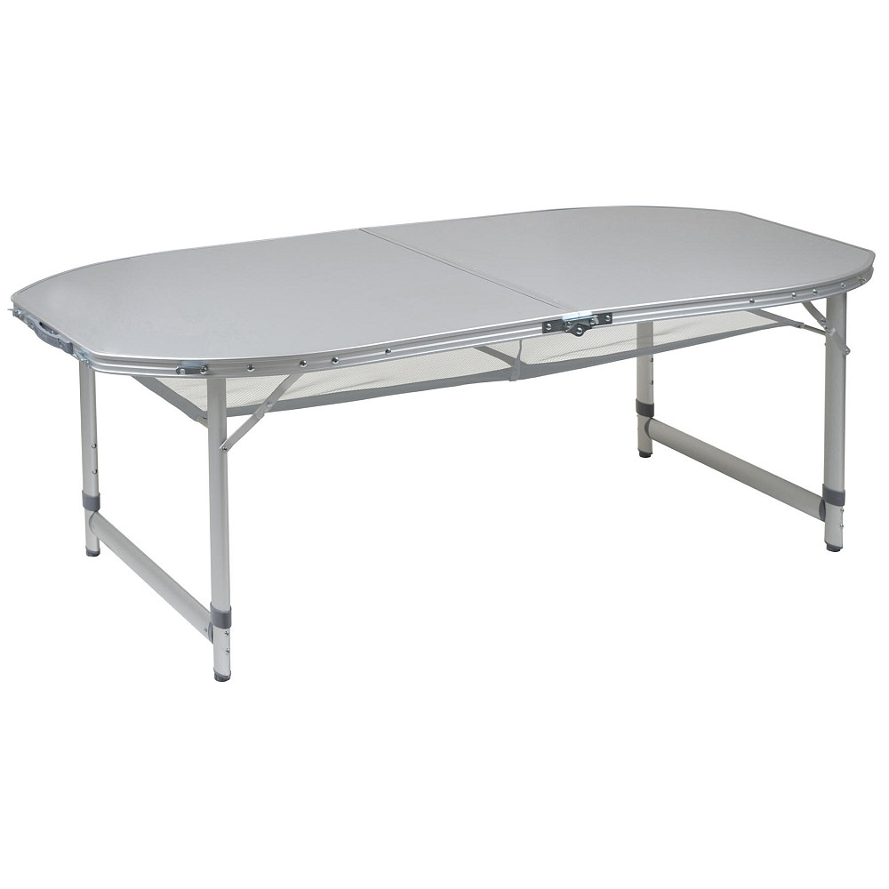 Стол Bo-Camp Premium Oval 150x80 cm Grey (1404405) Вінниця - фото 4