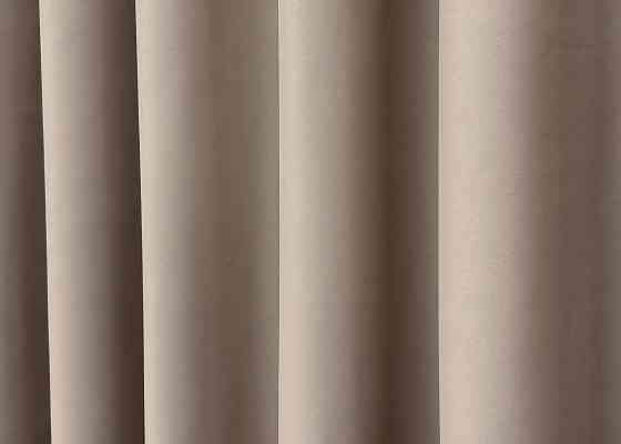 Шторна тканина блекаут, колекція "Midnight" колір світле какао 1824ш Київ