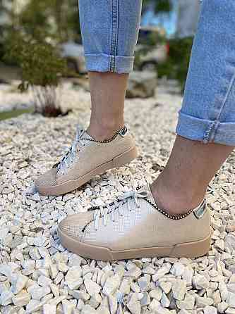 D and V Сліпони жіночі D and V 2038 пудра (літо, шкіра-сатин натуральна) (2241) 39 Коломия