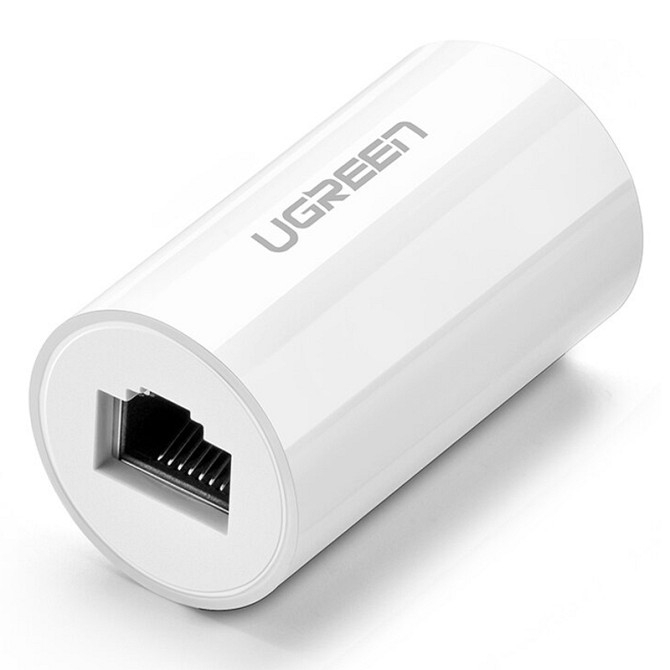 Захисний Ethernet-адаптер від грози Ugreen RJ45 NW116 20391 (Білий) Николаев - изображение 1